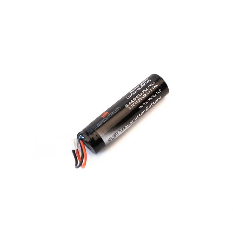 Spektrum 3.7V 1S 2000mAh LiPo Transmitter Battery: NX6, NX8