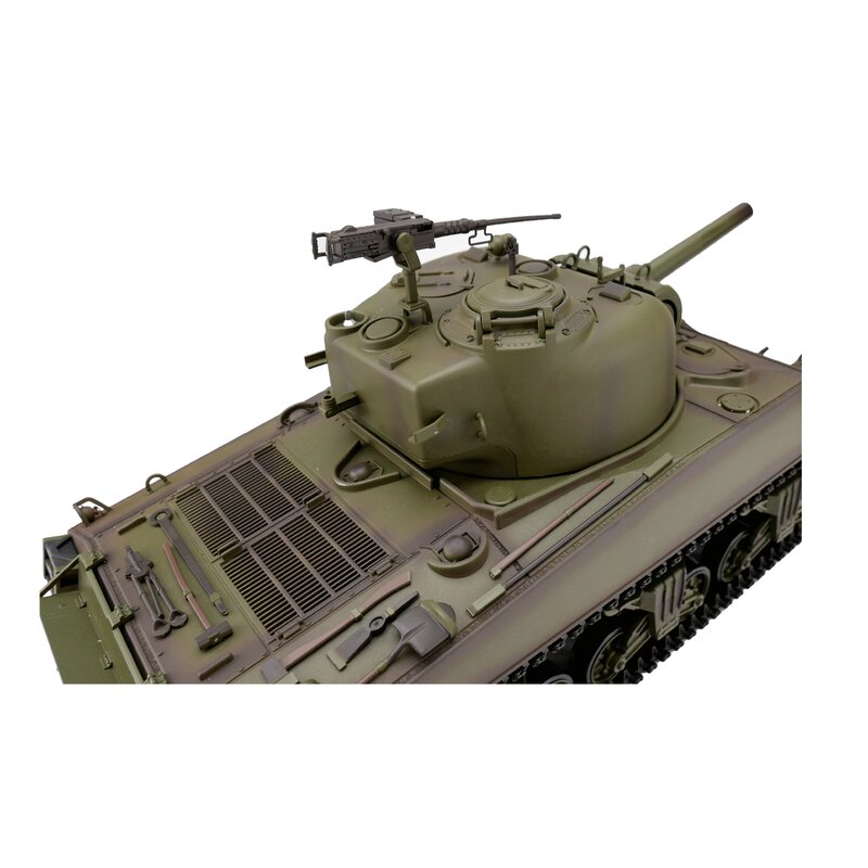 Torro 1/16 RC M4A3 Sherman Groen BB+IR (nieuwe 2021 versie)