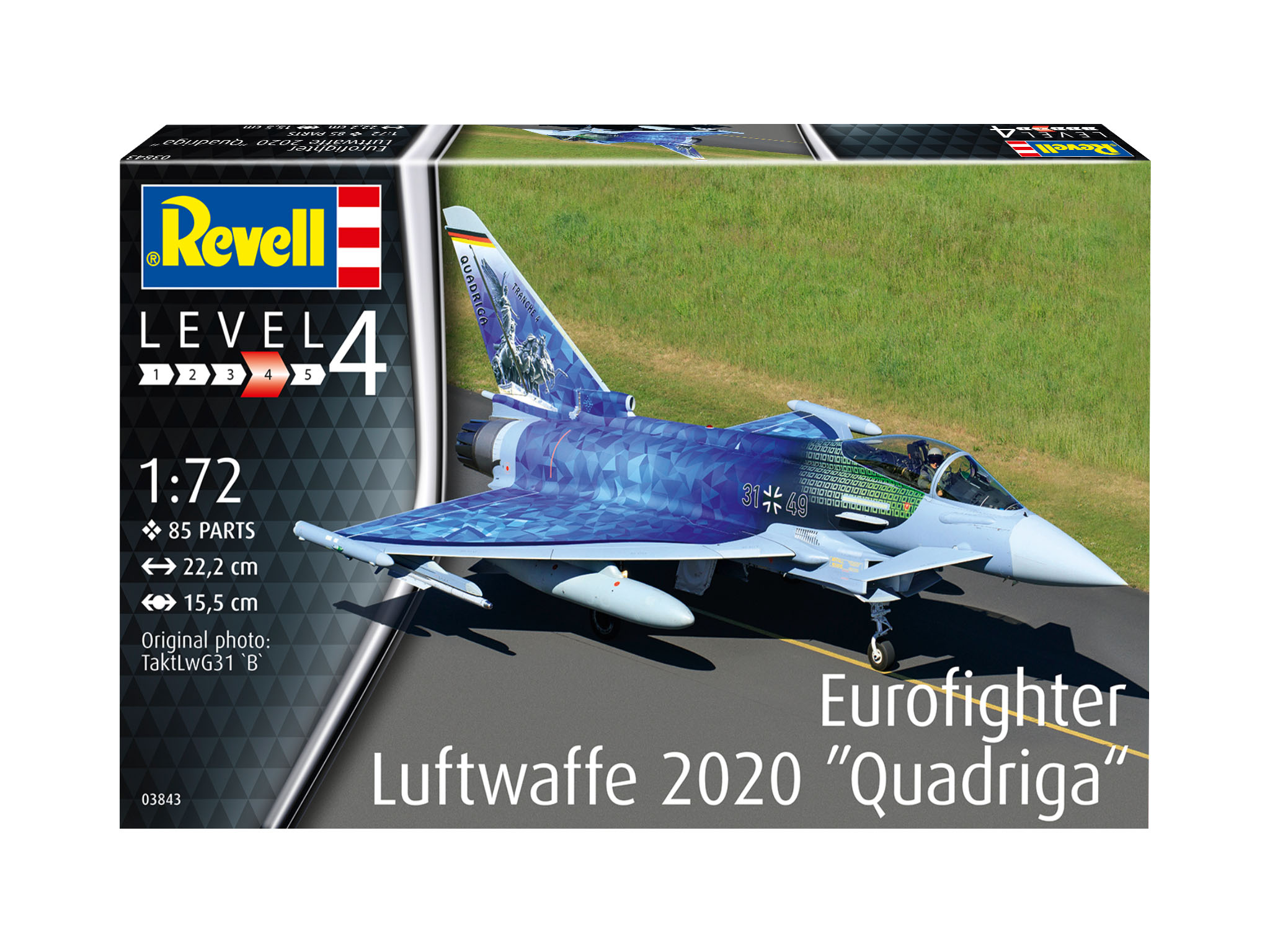 Revell Eurofighter "Luftwaffe 2020 Quadriga" bouwpakket 1:72