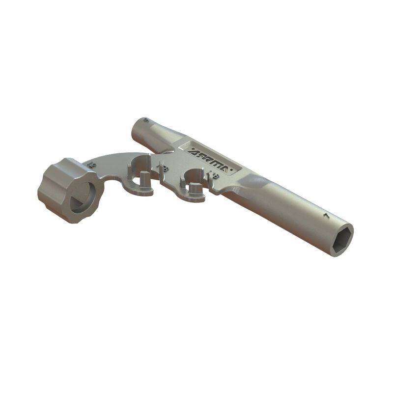 ARRMA Metal Multi Tool 5/7mm Nut, 11/15mm Bore Shock - ARA320680