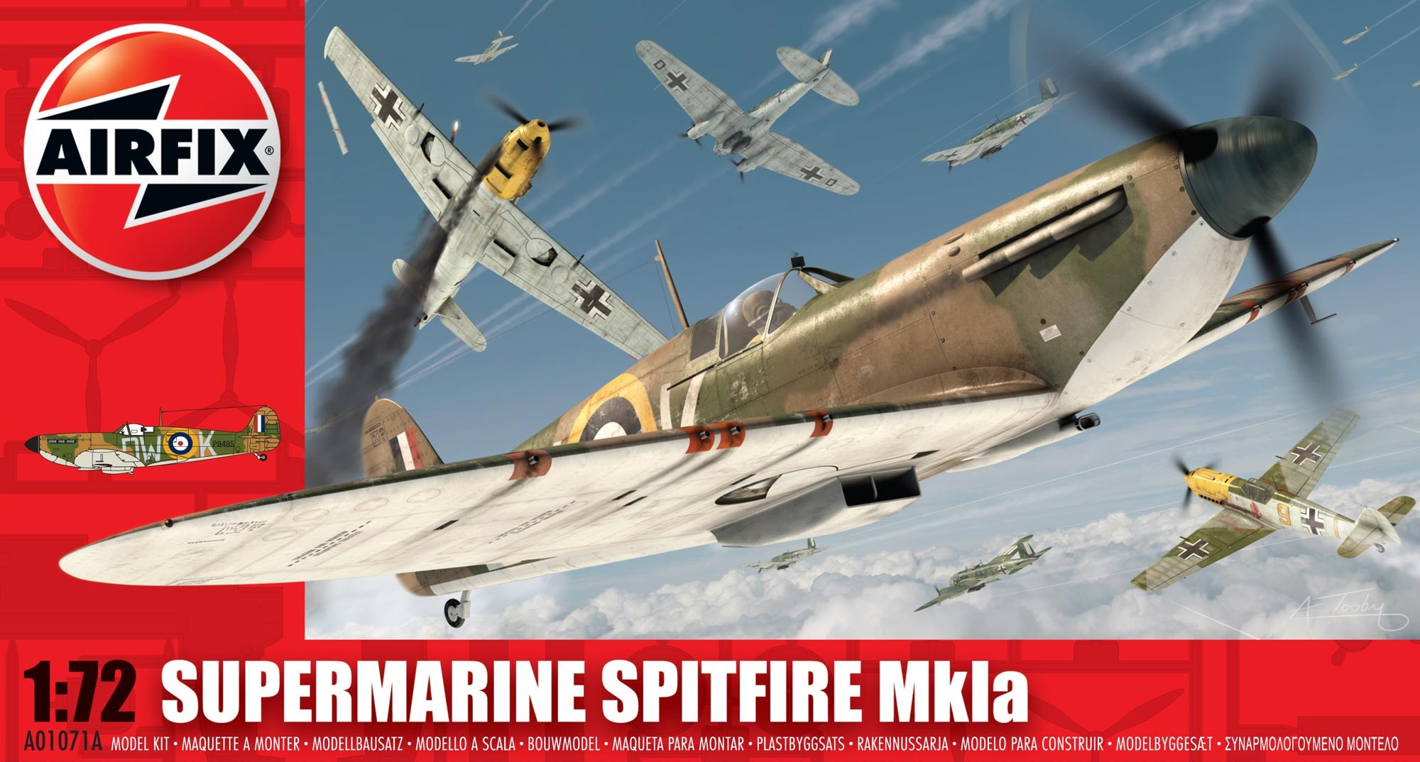 Airfix Supermarine Spitfire Mk. I in 1:72 bouwpakket