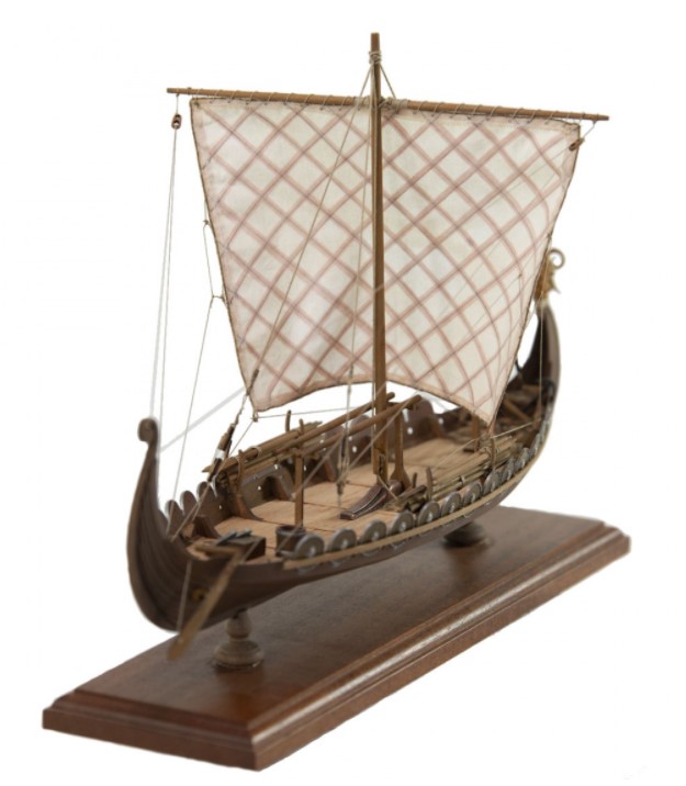 Amati Viking Ship Drakkar houten scheepsmodel 1:50