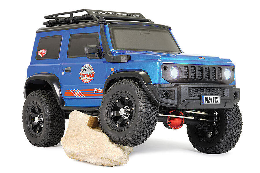 FTX Outback 3 Paso 1/10 RTR Trail Vehicle Blue