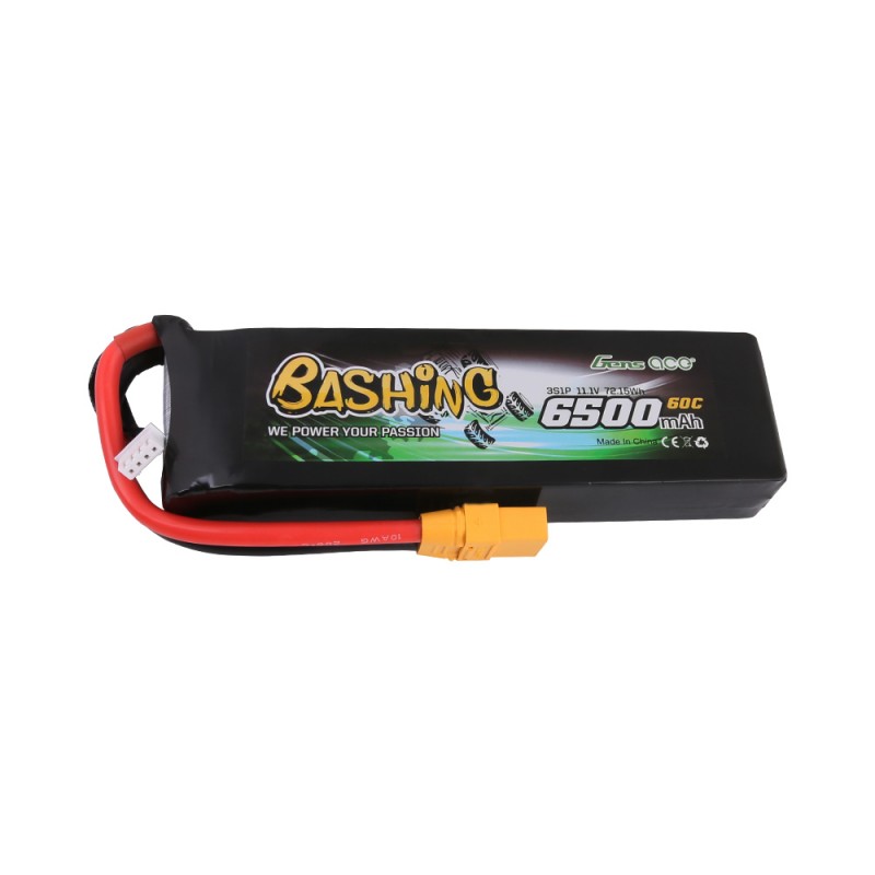 Gens ace Bashing Series 6500mAh 11.1V 3S1P 60C-120C Lipo Batterij - XT90 stekker