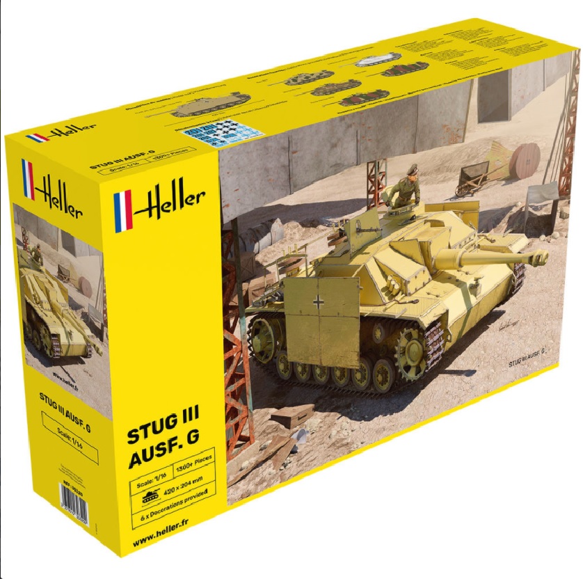 Heller STUG III AUSF. G in 1:16 bouwpakket