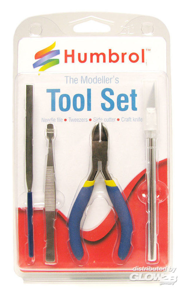 Nationale volkstelling Samenhangend embargo Humbrol Tool Set (ideaal voor plastic modelbouw pakketten) · Toemen  Modelsport