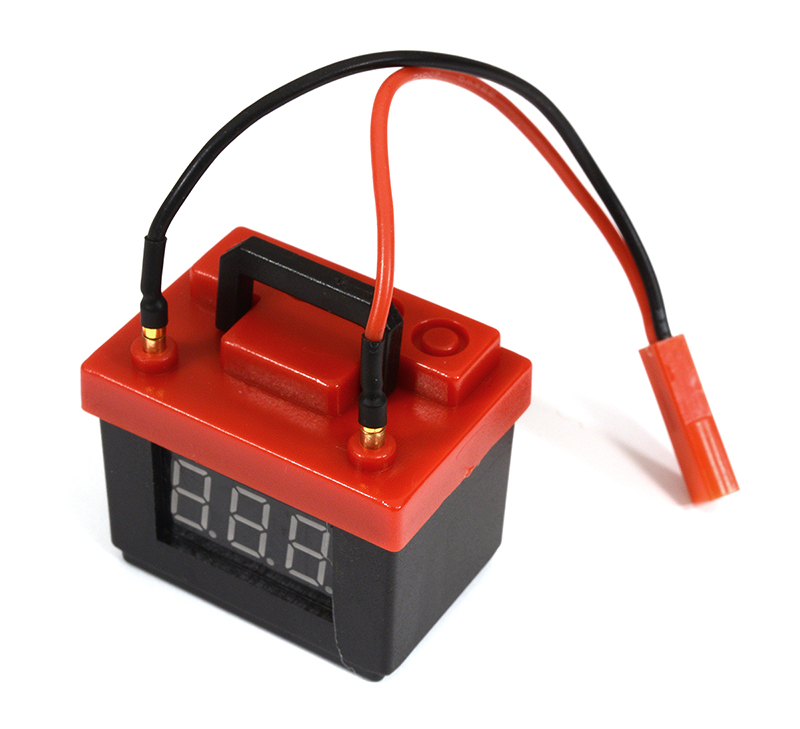 Integy Realistic Battery 2S-3S Voltage Checker & Alarm for 1/10 Scale RC