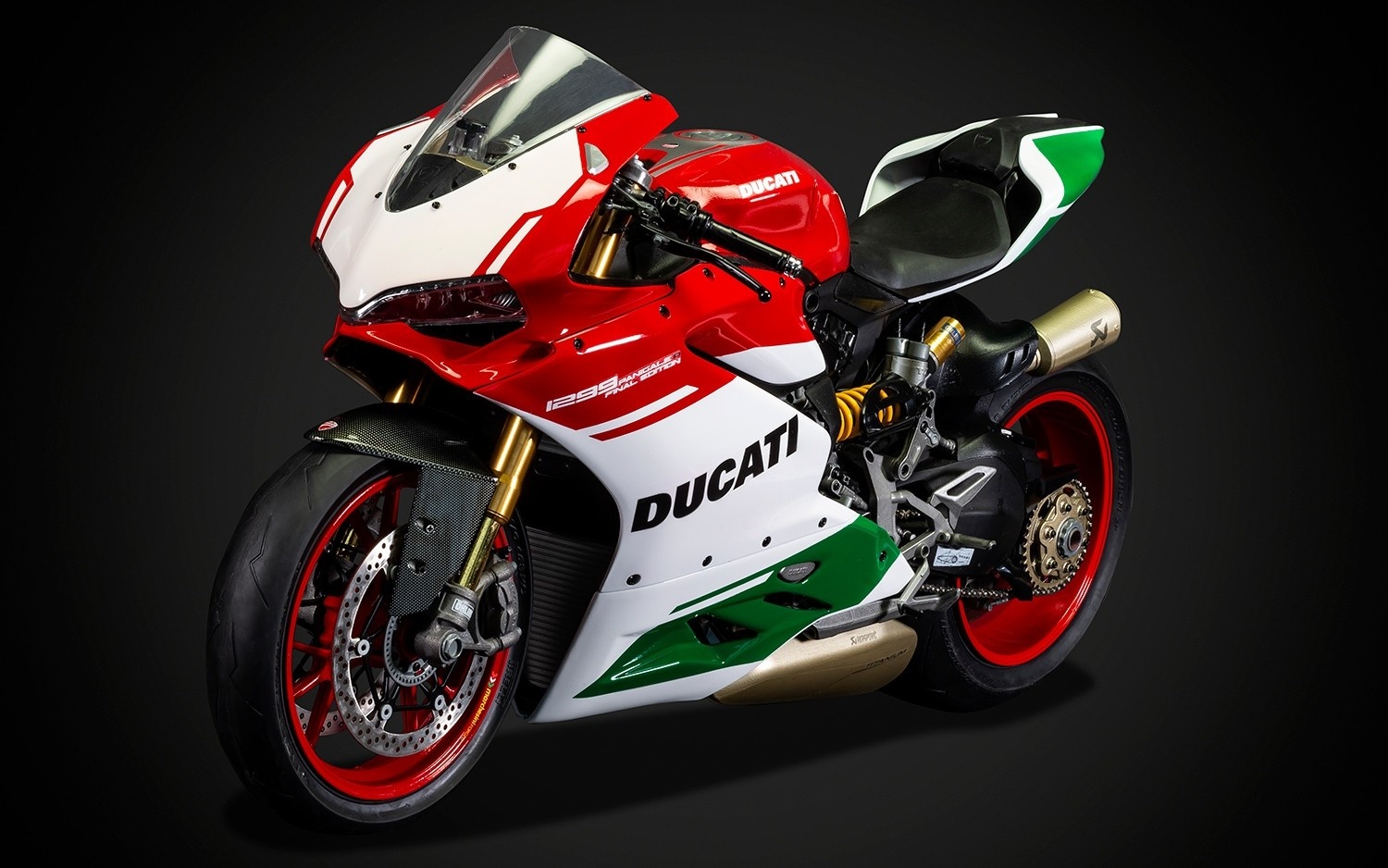 Pocher 1/4 Ducati 1299 Panigale R Final Edition (laatste 6 stuks voor de prijs van €699 daarna 799 )!