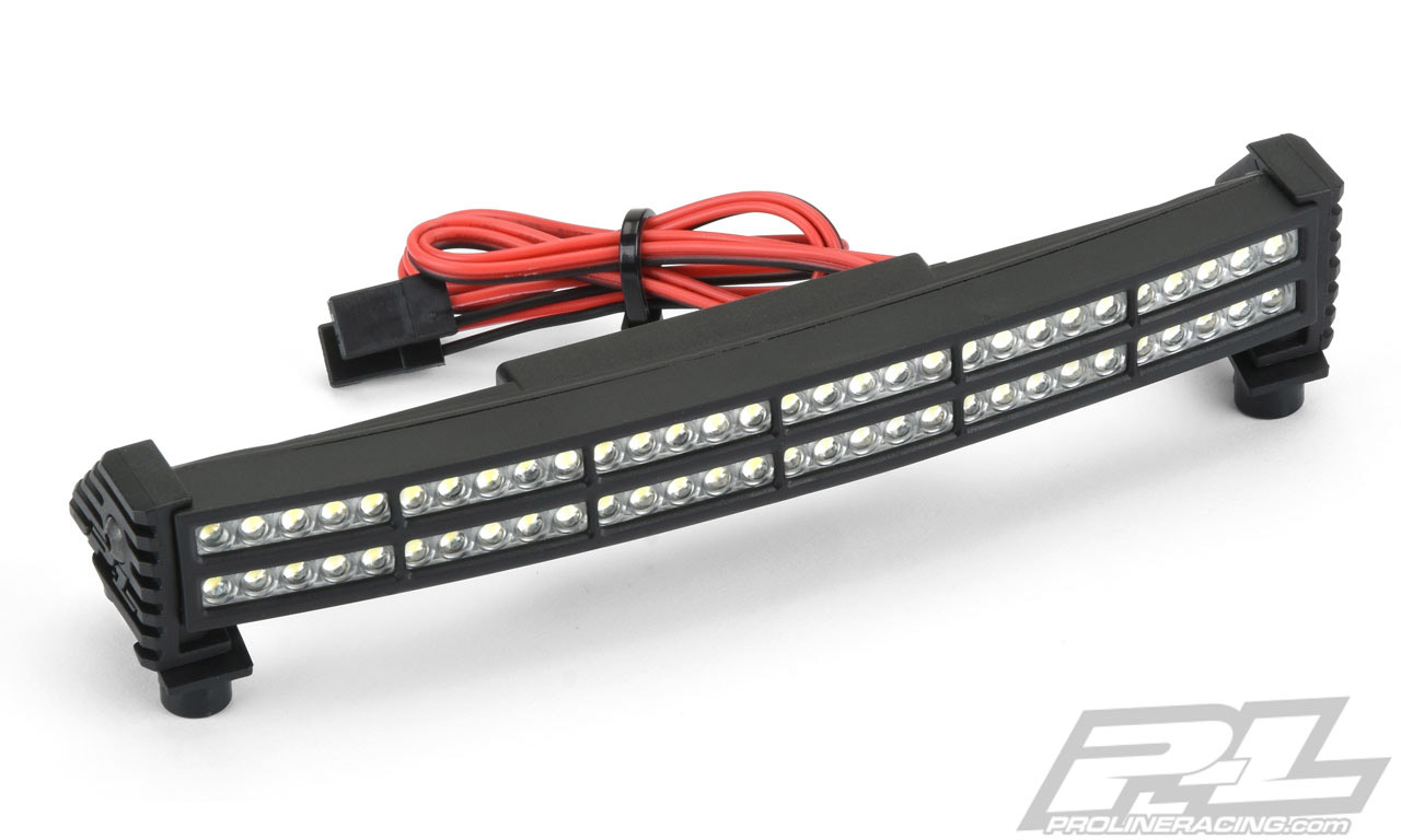 Proline Double Row 6" Super-Bright LED Light Bar Kit 6V-12V (Curved) fits X-MAXX