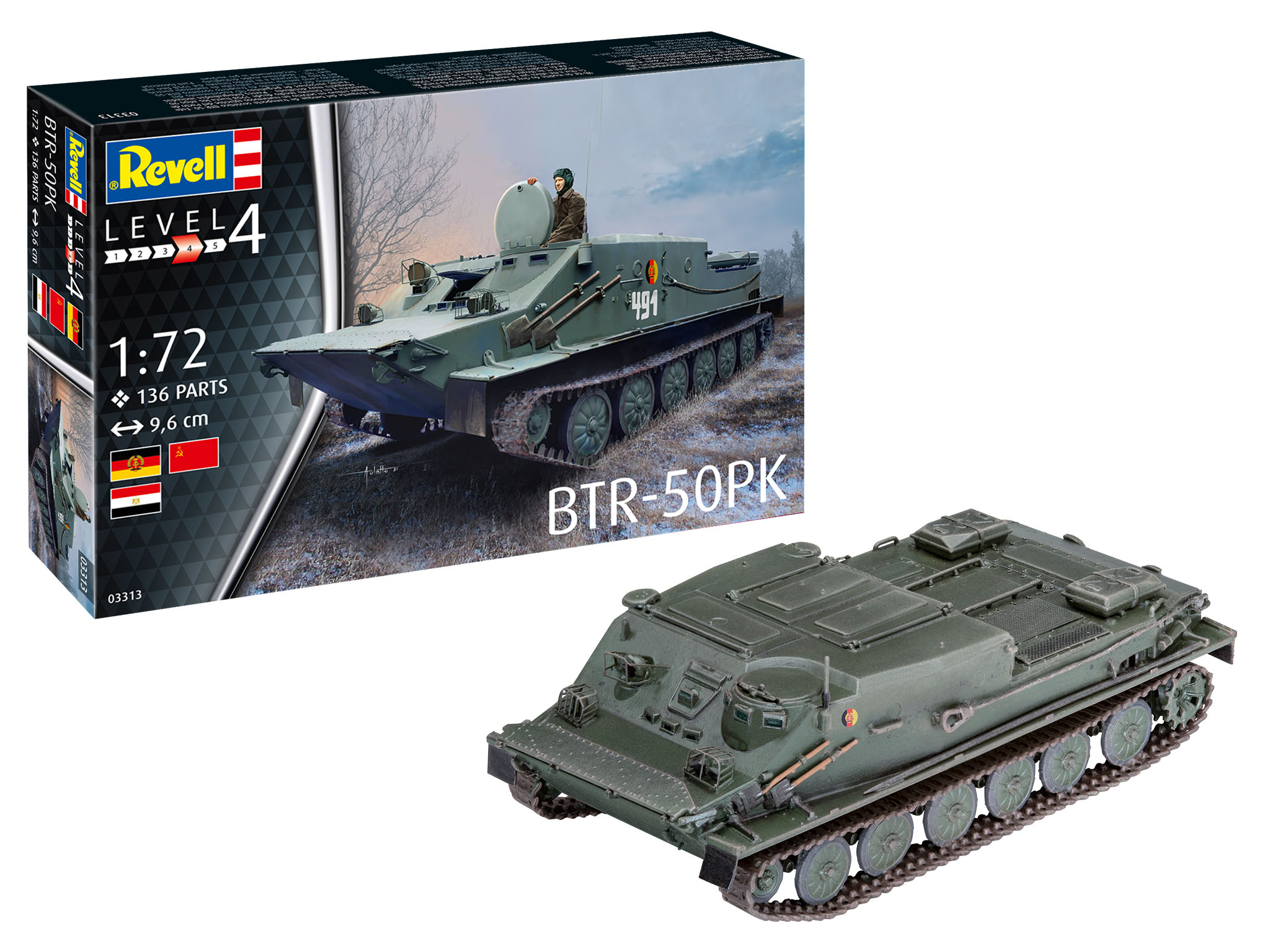 Revell BTR-50PK in 1:72 bouwpakket