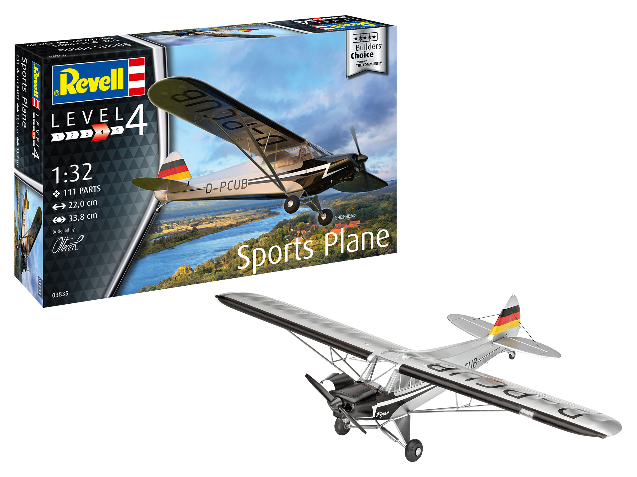 Revell Sports Plane in 1:32 bouwpakket