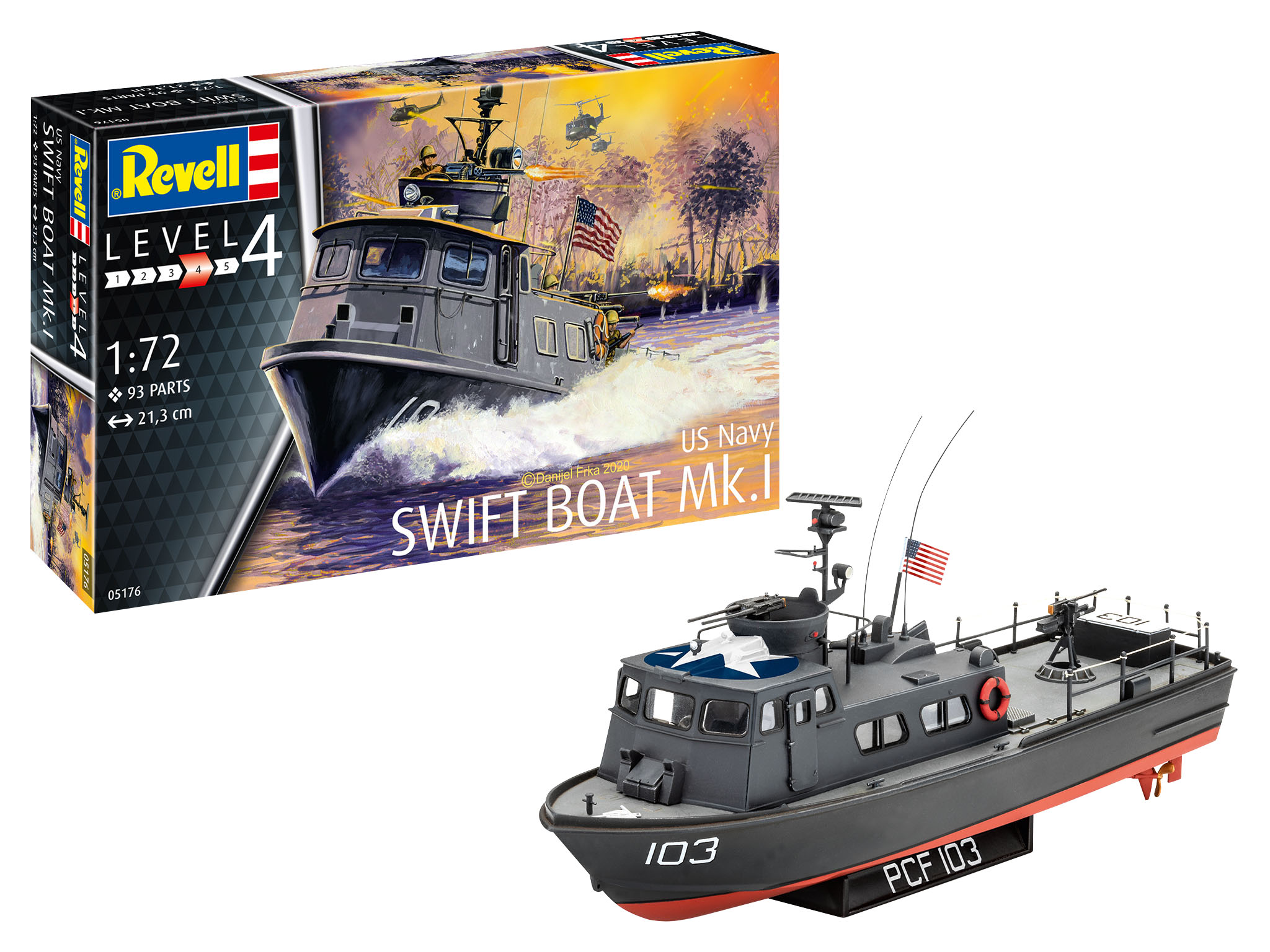 Revell US Navy SWIFT BOAT Mk.I in 1:72 bouwpakket