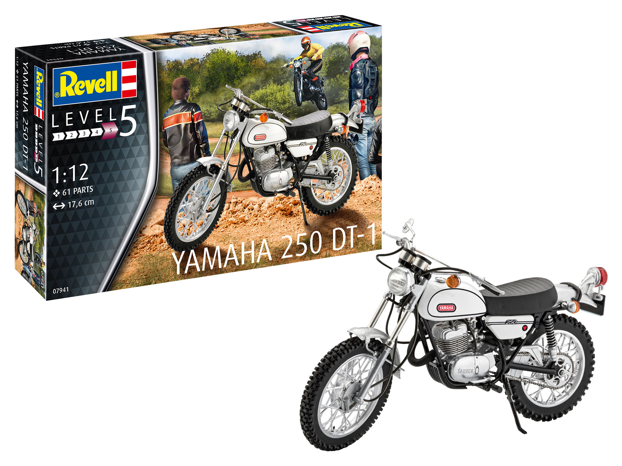 Revell Yamaha 250 DT-1 in 1:12 bouwpakket