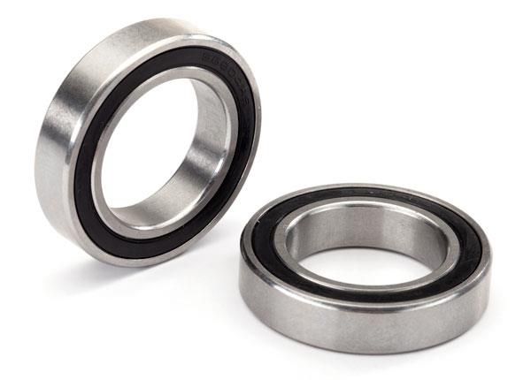 Traxxas Ball bearing, black rubber sealed, stainless (20x32x7mm) (2) - TRX5196X