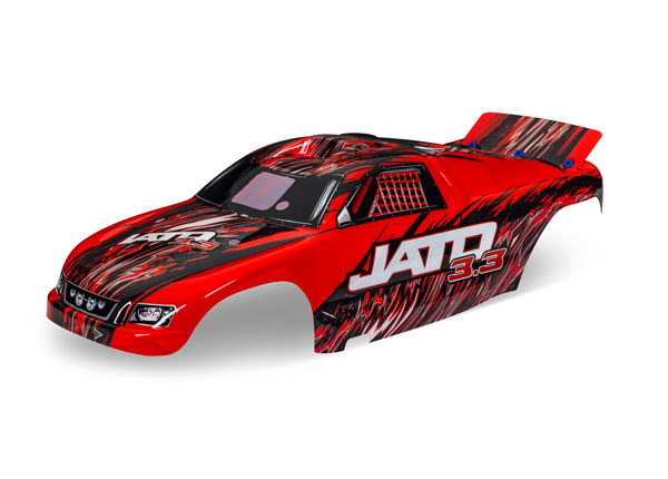 Traxxas Body, Jato red (painted, decals applied) - TRX5511A