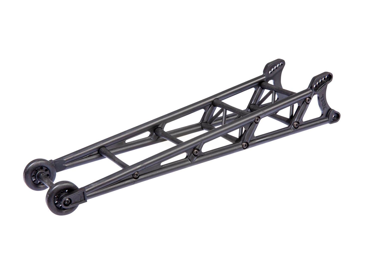 Traxxas Wheelie bar, black (assembled)/ wheelie bar mount - TRX9460