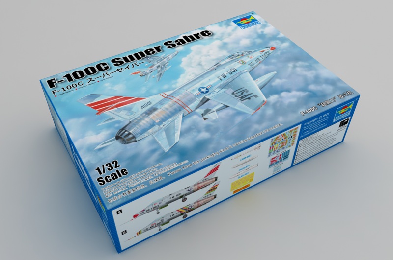 Trumpeter F-100C Super Sabre - 1:32 bouwpakket