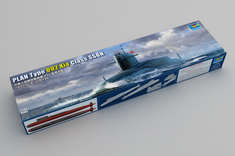 Trumpeter PLAN Type 092 Xia Class Submarine - 1:144 bouwpakket (Laatste!)