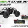 arrma 1/7 fireteam 6s 4wd blx speed assault vehicle rtr wit + gens ace bashing series 8000mah