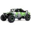 losi 1/10 hammer rey u4 4wd rock racer brushless rtr met smart en avc groen