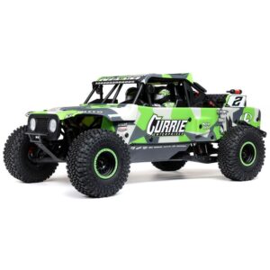 losi 1/10 hammer rey u4 4wd rock racer brushless rtr met smart en avc groen