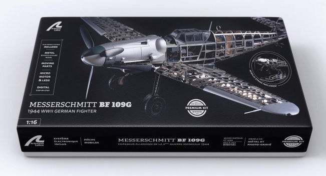 Artesania Latina Messerschmitt BF109 metalen bouwpakket 1/16
