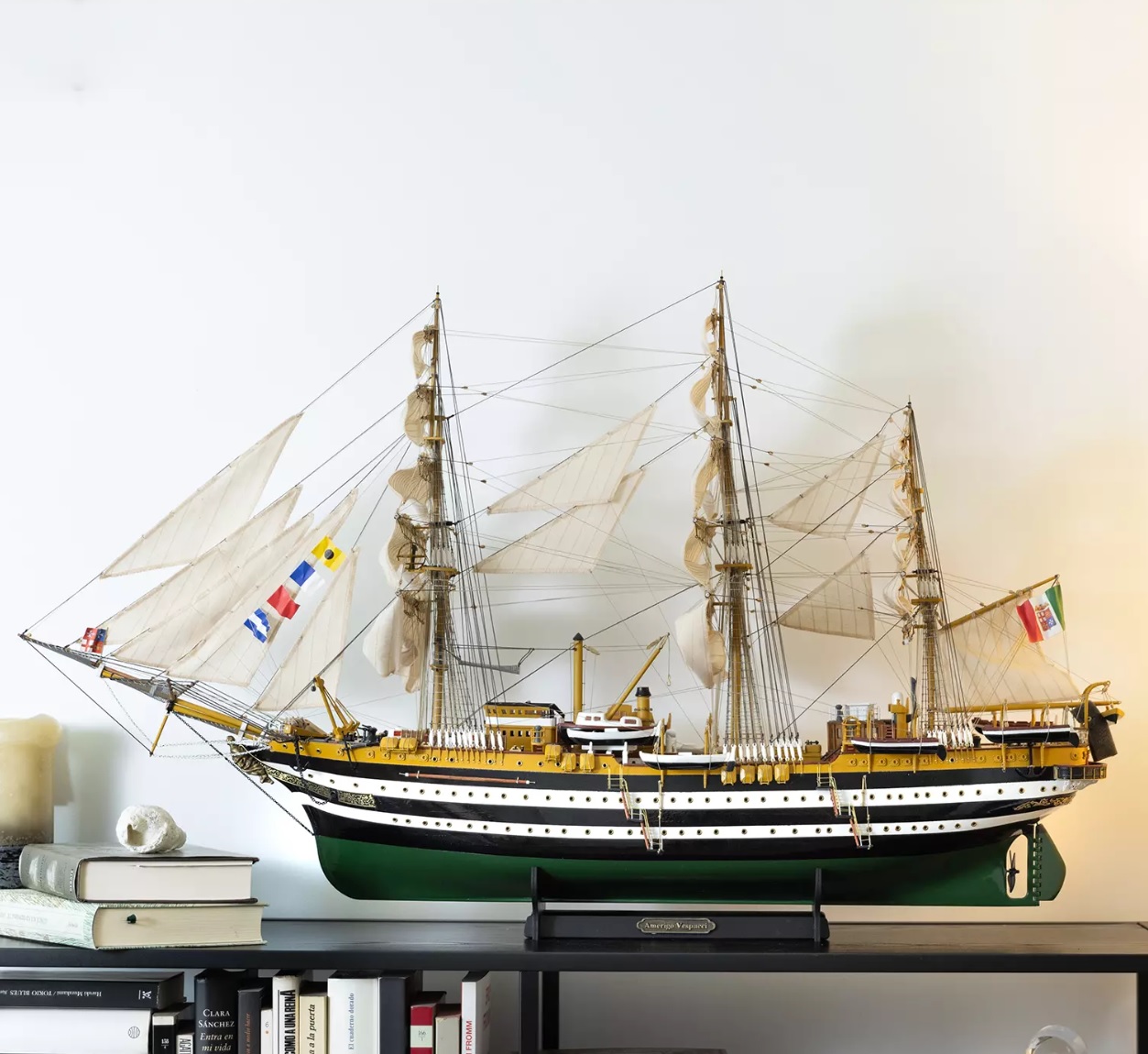 OcCre Amerigo Vespucci houten scheepsmodel 1:100 (nieuw 2023 model)