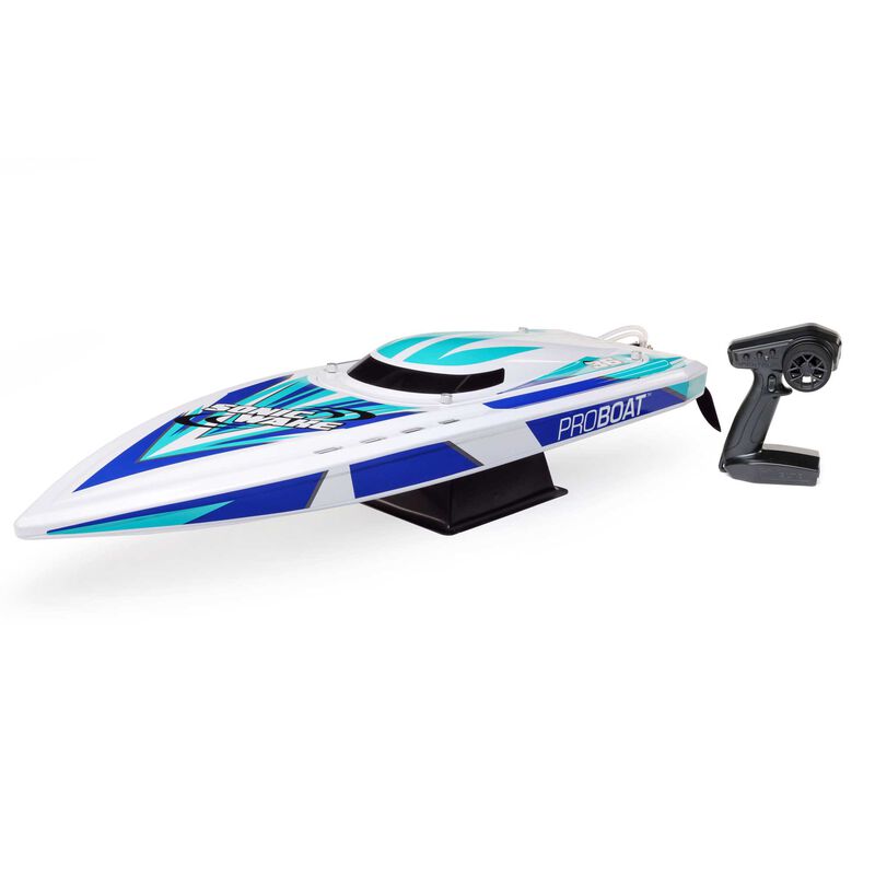 Pro Boat Sonicwake V2 36 Self-Righting Brushless Deep-V RTR Wit (versie 2023) - inclusief Power Package