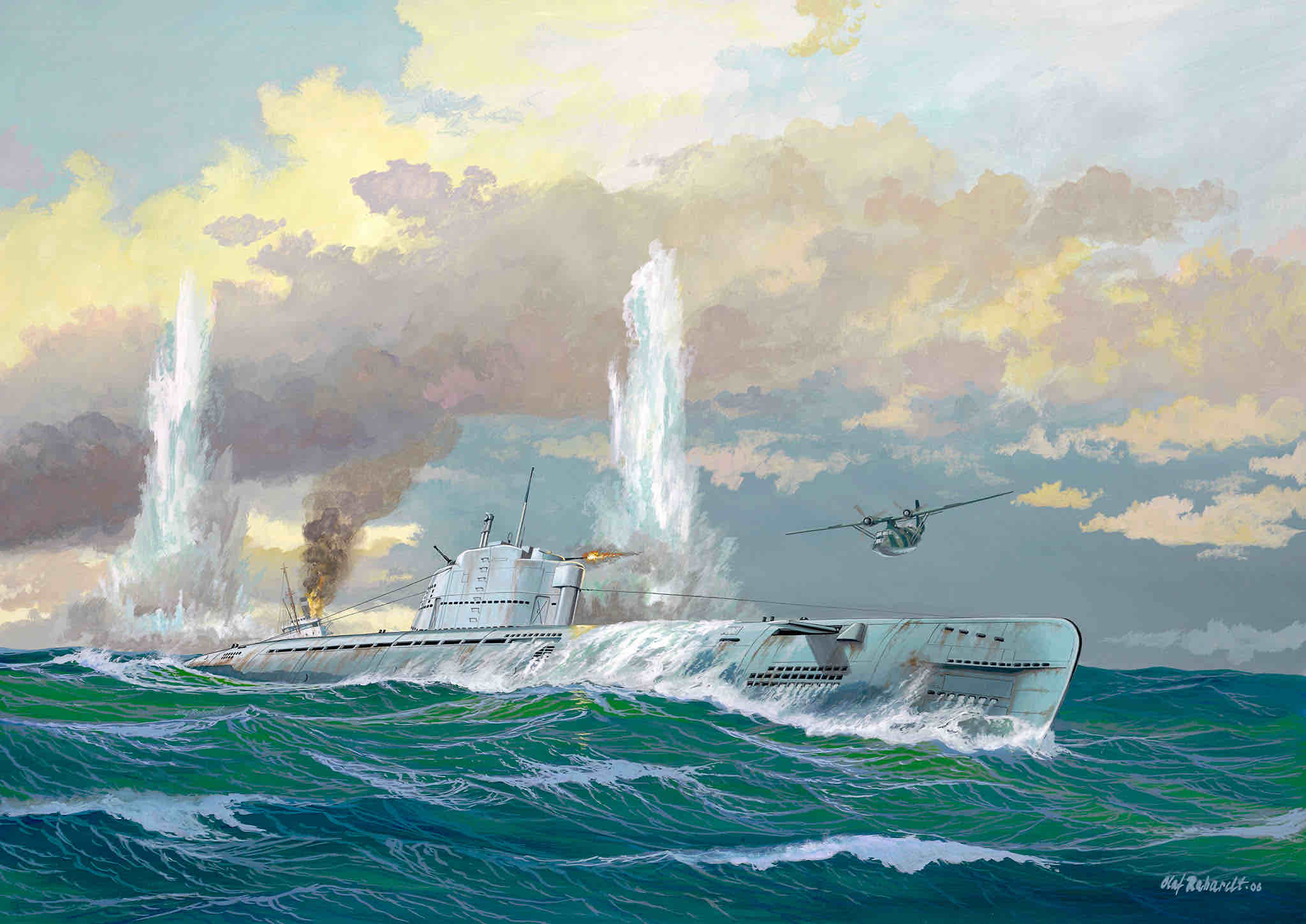 Revell German Submarine Type XXI in 1:144 bouwpakket