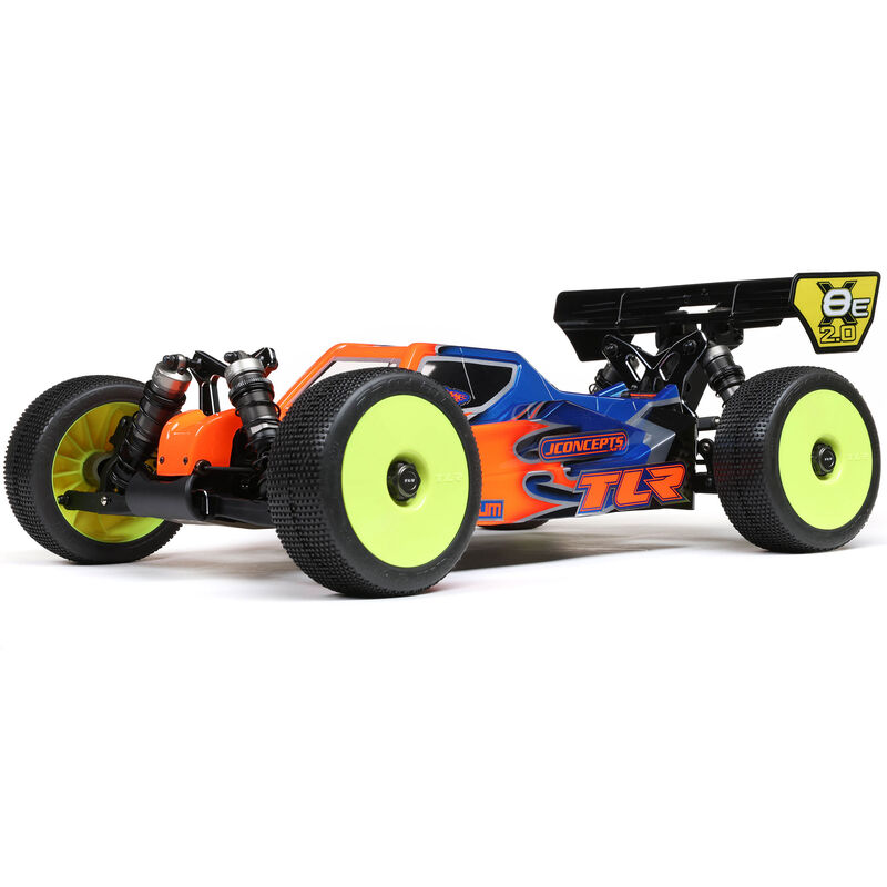 Team Losi Racing 1/8 8IGHT-X/E 2.0 Combo 4WD Nitro/Electric Race Buggy Kit