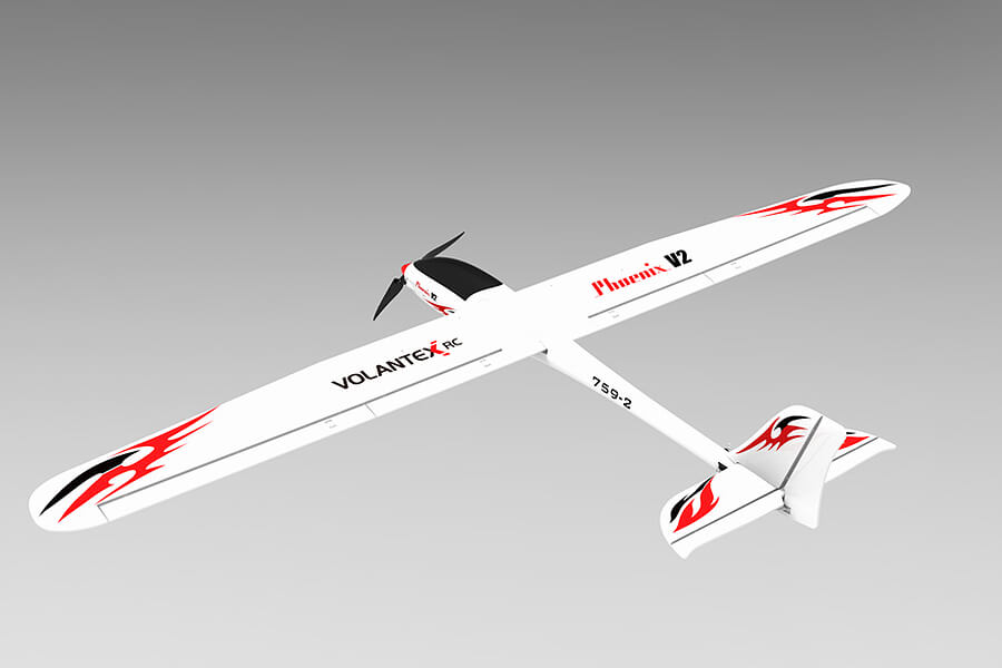 Volantex Phoenix V2 2000mm elektro zweefvliegtuig ARTF · Toemen