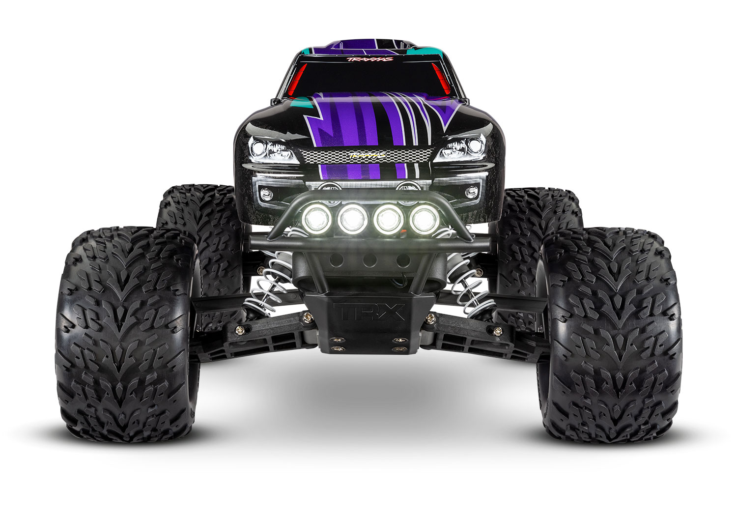 Traxxas Stampede XL5 2WD monster truck RTR 2.4Ghz met LED verlichting inclusief Power Pack - Paars