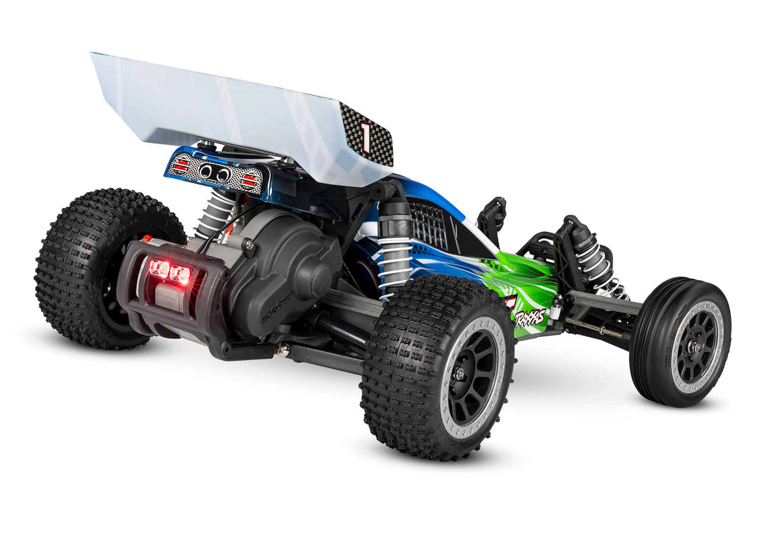 Traxxas Bandit XL5 2WD electro buggy RTR 2.4Ghz met LED verlichting inclusief Power Pack - Groen