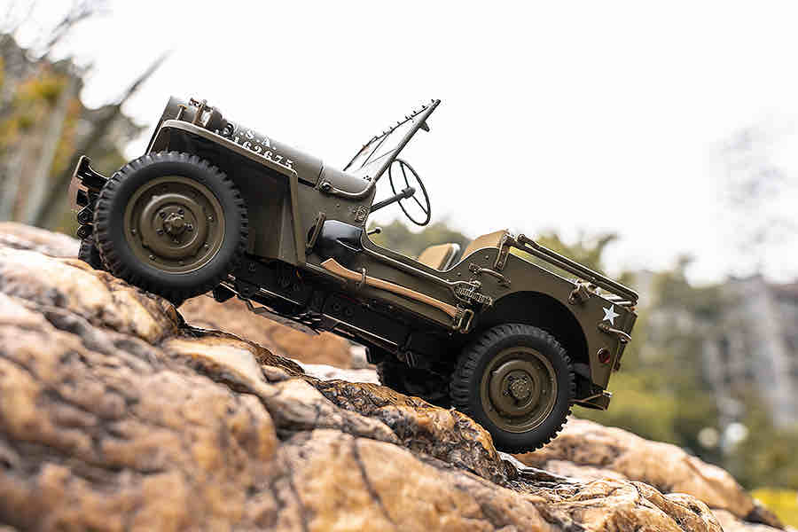 Roc Hobby 1941 Willys MB 1/12 Scaler RTR