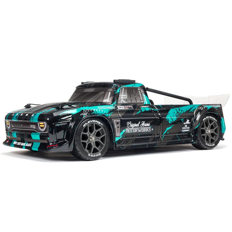 ARRMA 1/8 INFRACTION 4X4 3S BLX 4WD All-Road Street Bash Resto-Mod Truck RTR Teal