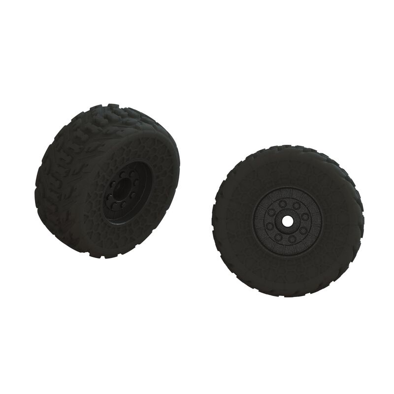 ARRMA dBoots FIRETEAM Tire Set, Glued (2) - ARA550107