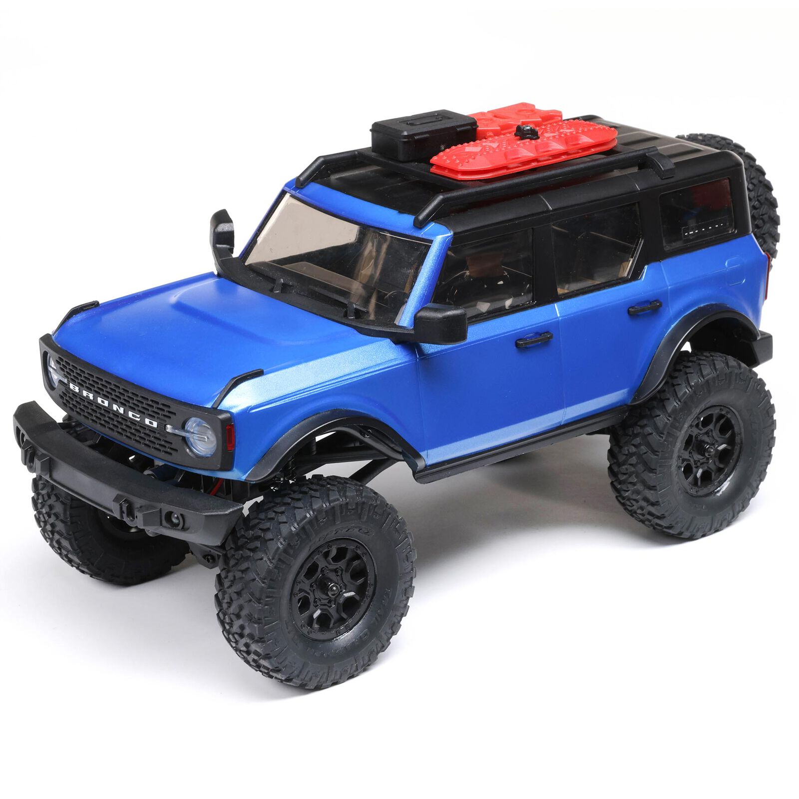 Axial 1/24 SCX24 2021 Ford Bronco 4WD Truck Brushed RTR Blauw