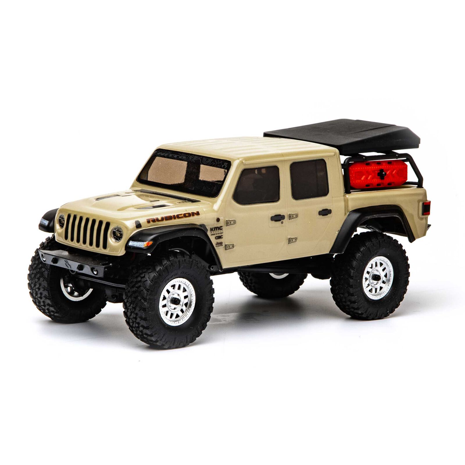 Axial 1/24 SCX24 Jeep JT Gladiator 4WD Rock Crawler Brushed RTR Beige