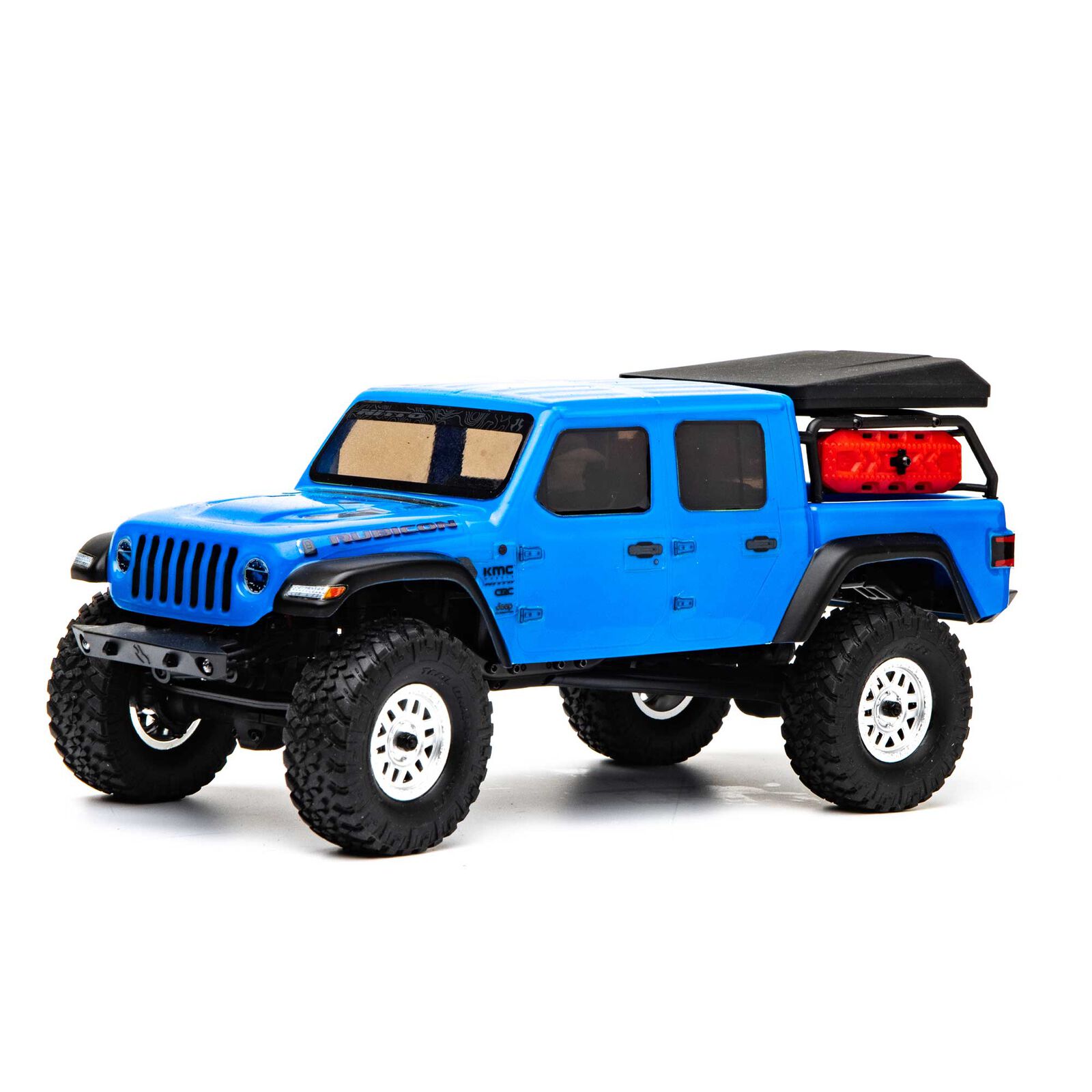 Axial 1/24 SCX24 Jeep JT Gladiator 4WD Rock Crawler Brushed RTR Blauw