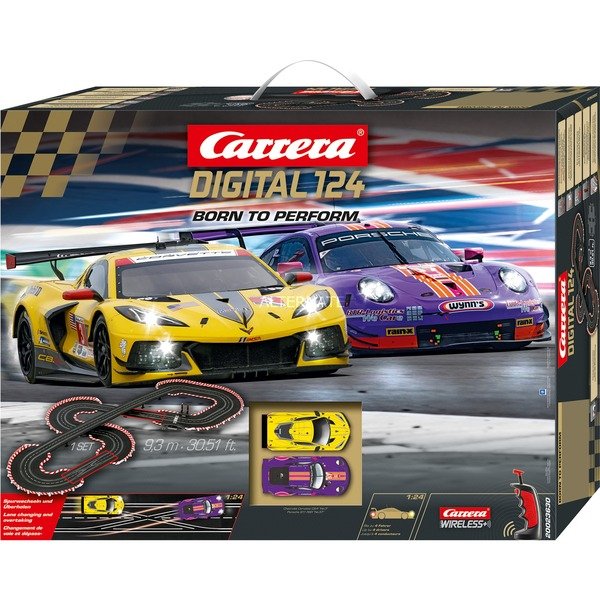 Carrera Digital 124 Racebaan Born to Perform