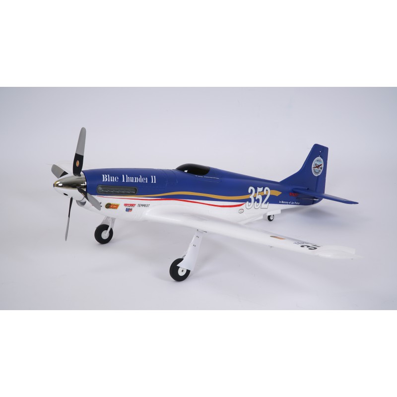 FMS 1100mm P51D Blue Thunder II PNP kit with reflex - Limited Edition
