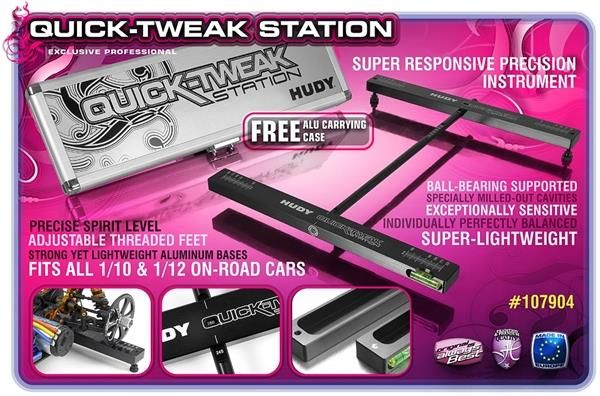 Hudy Quick-Tweak Station + Alu Carry Case