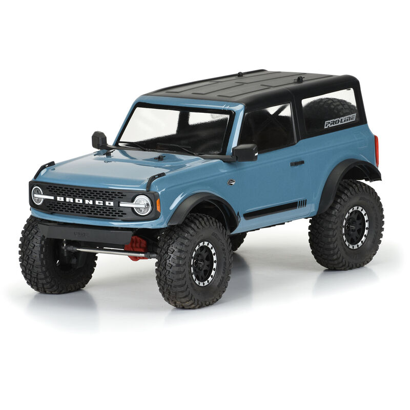 Proline 1/10 2021 Ford Bronco Clear Body Set 11.4" Wheelbase Crawlers