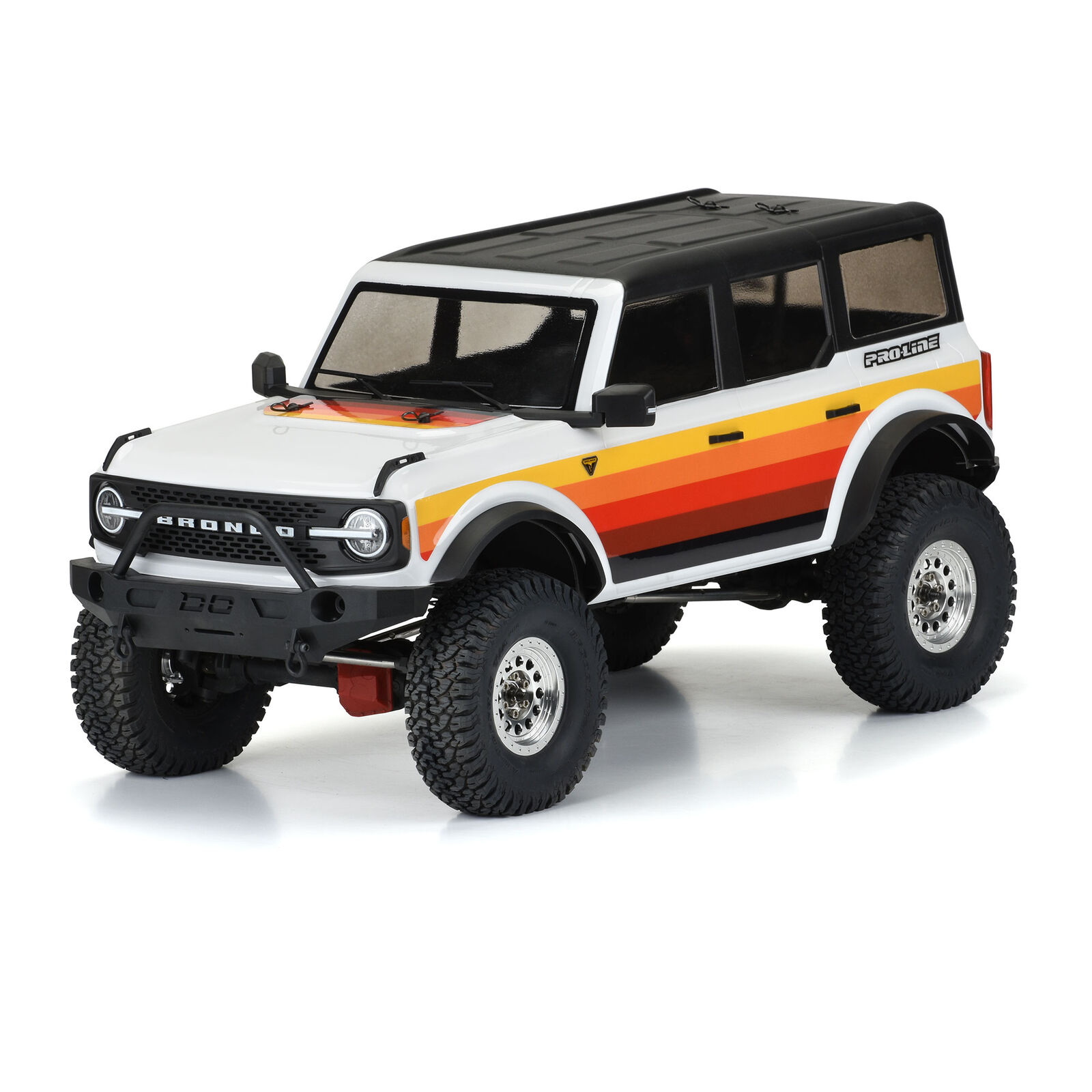 Proline 1/10 2021 Ford Bronco Clear Body Set 12.3" Wheelbase Crawlers
