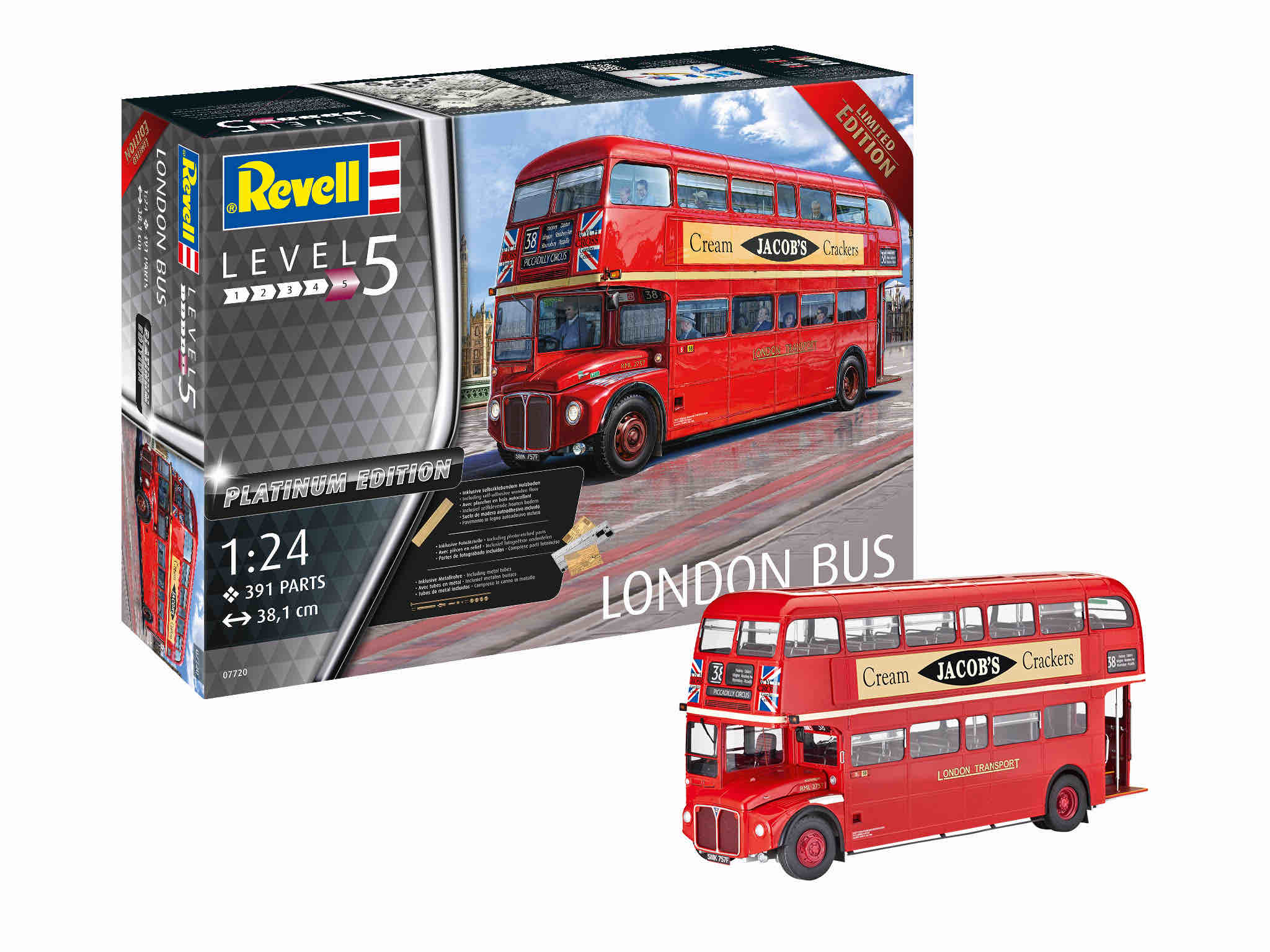 Revell London Bus Platinum Edition 1:24 bouwpakket ( van 159,95 nu 99,95)