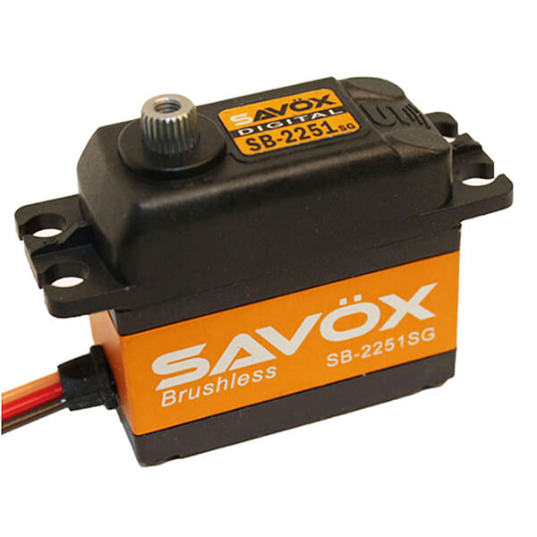 Savox HV Digital Brushless Servo 15.0KG / 0.085SEC 6V (Updated 2022 versie)