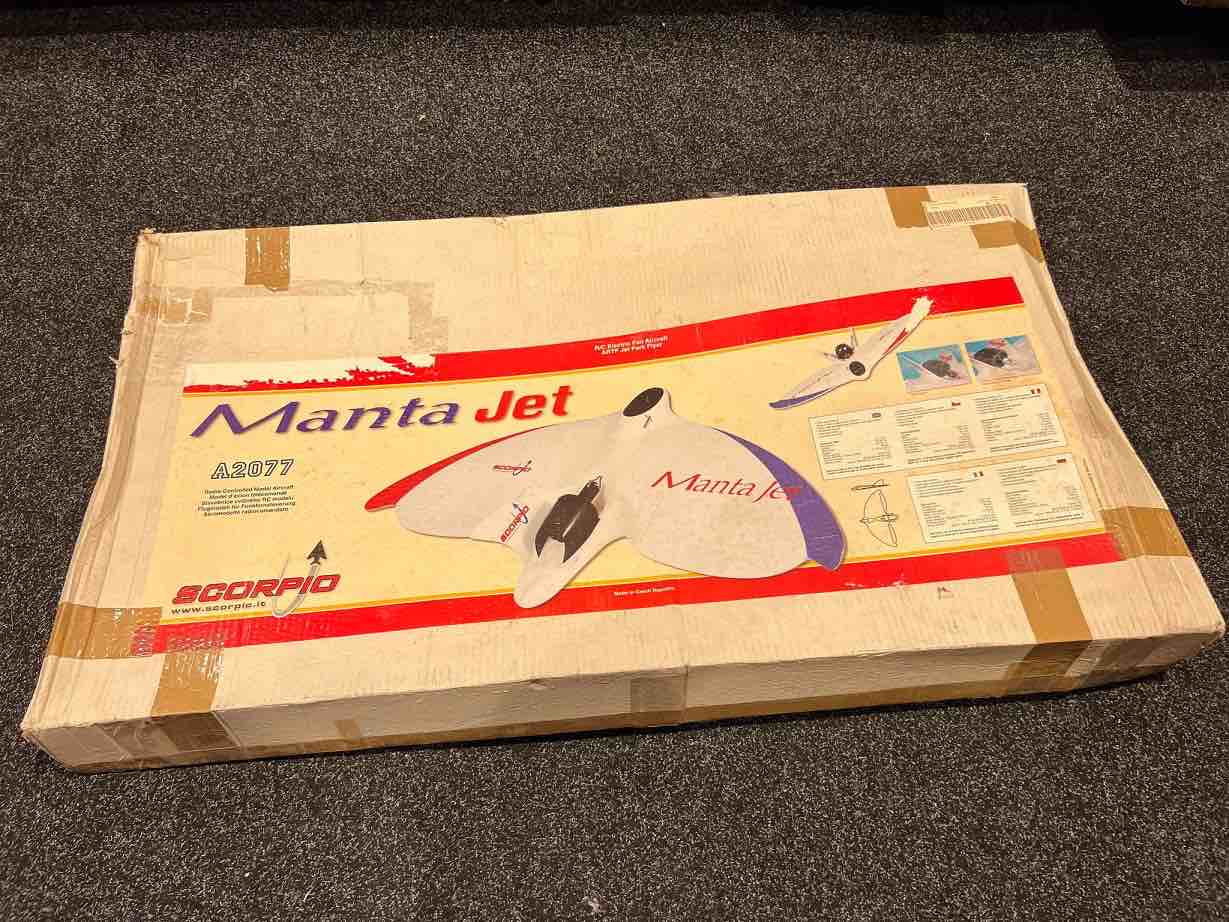 Scorpio Manta Jet Wing (helemaal nieuw in doos)!