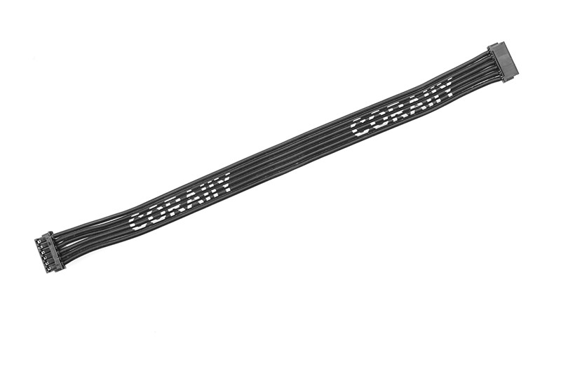 Team Corally - High Flex Flat Sensor Wire - 200mm - Silver Plated Terminal