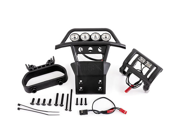 Traxxas LED light set, complete (includes front and rear bumpers with LED lights & BEC Y-harness) (fits 2WD Stampede) - TRX3694