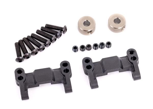 Traxxas Mounts, sway bar/ collars (front and rear) - TRX9597